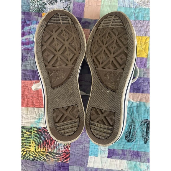 Converse Shoes Mens 5 Womans 7 White Chuck Taylor All Star Low Lo Lace - Picture 9 of 9